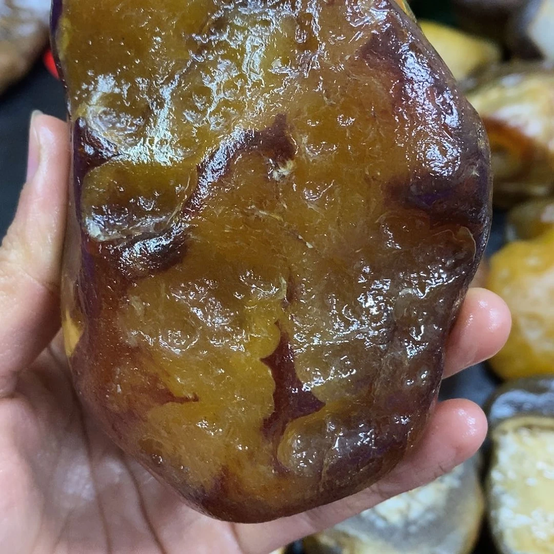 玛瑙/玉髓未镶嵌手把件