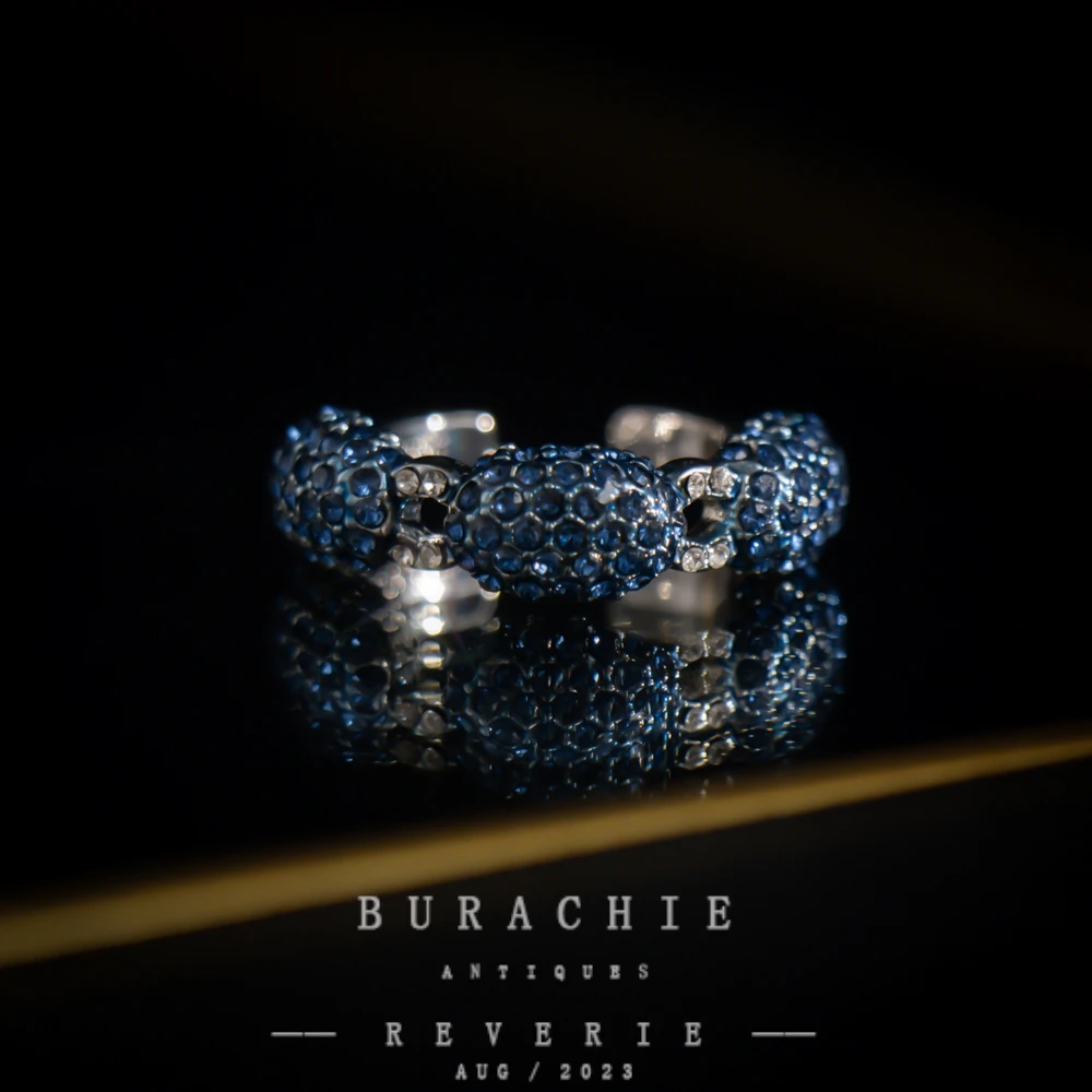 铜合金仿水晶戒指 【5891】周年珍藏英｜经典原标克拉款CrownFrett