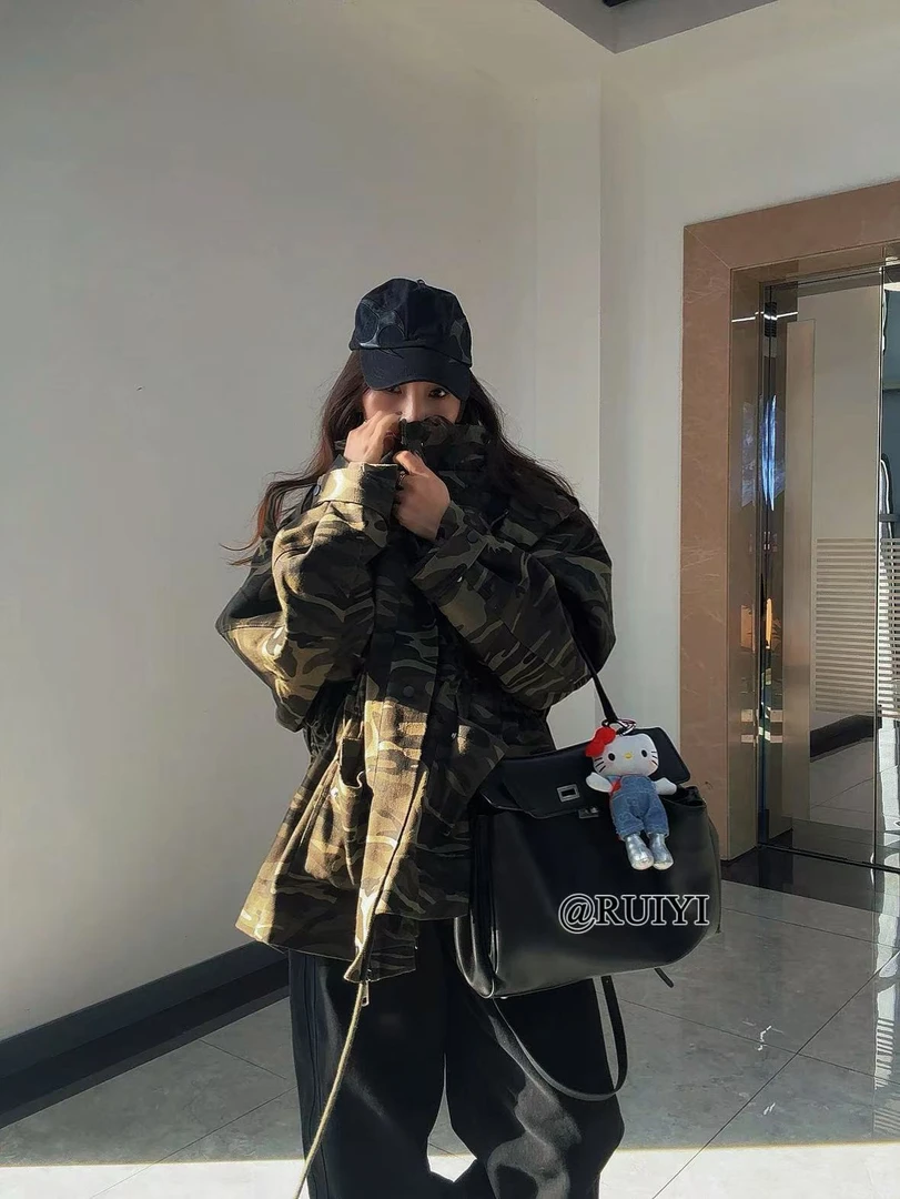 《赵哥推荐》南油街头风迷彩棉外套