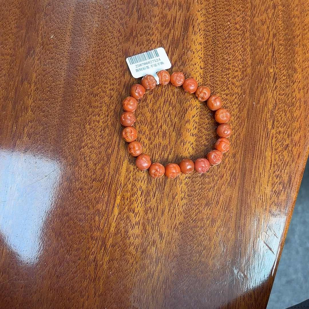 手链未镶嵌南红玛瑙手串