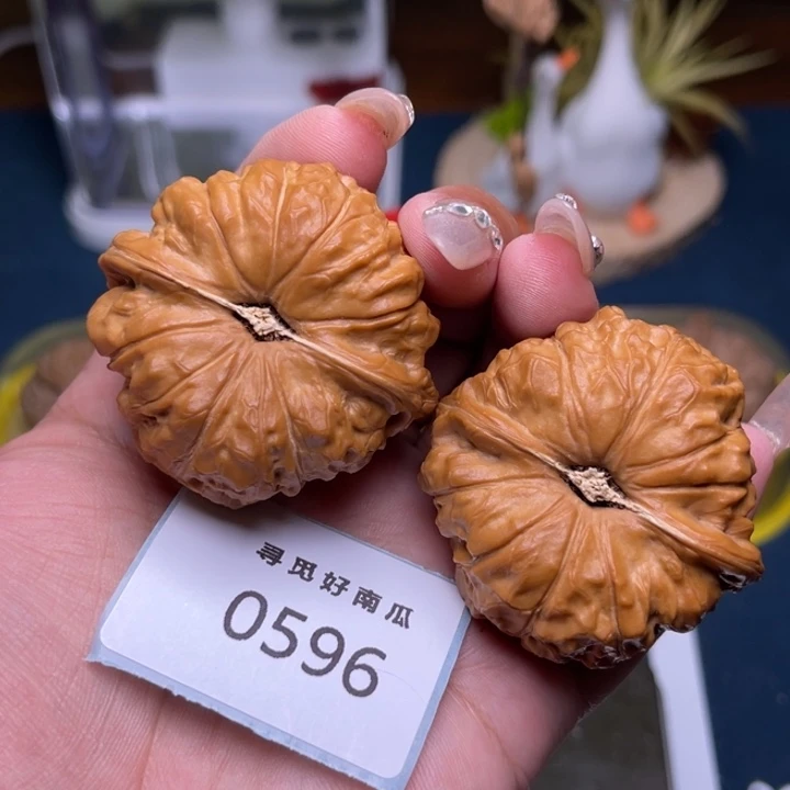 把件文玩核桃南瓜墩46-0596