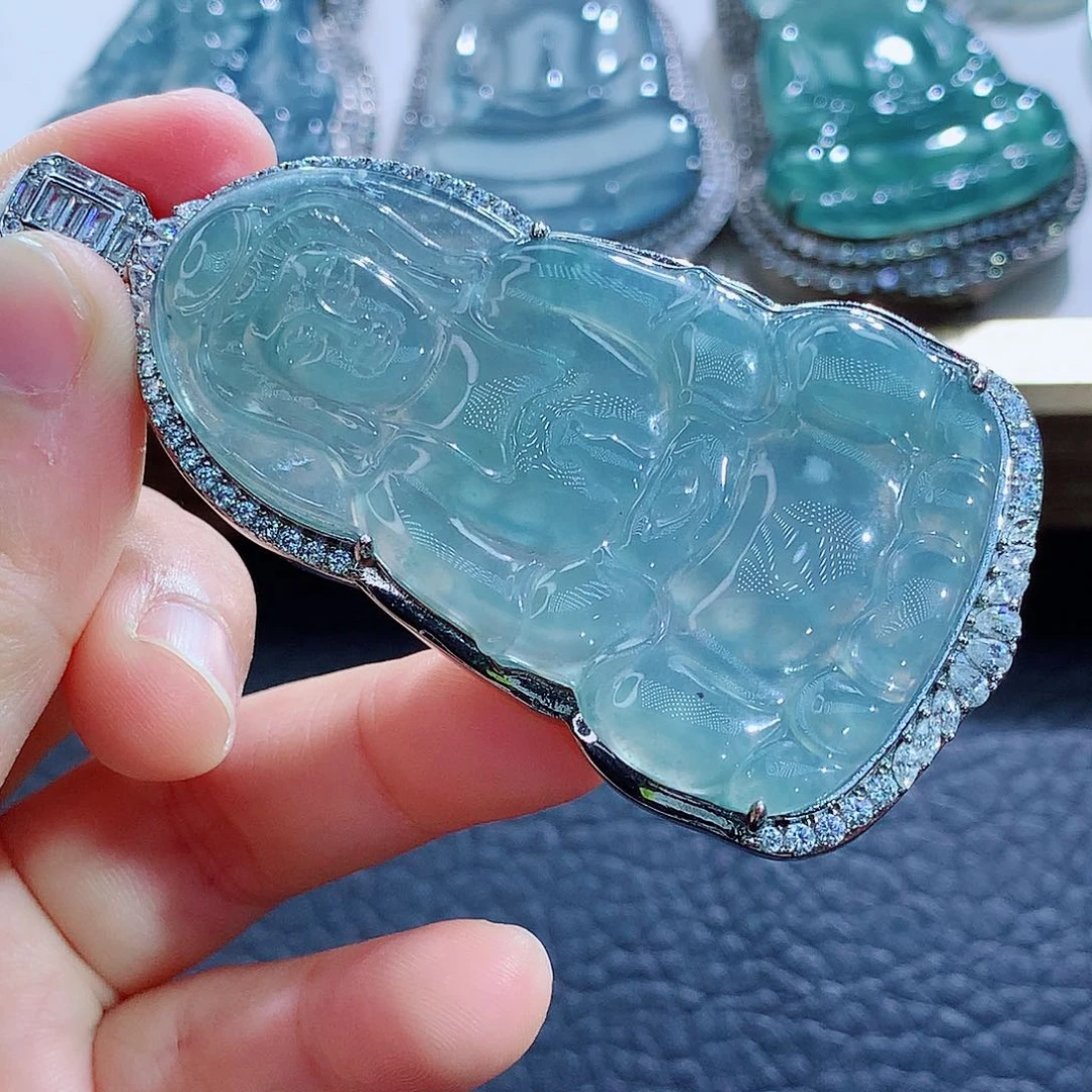 未镶嵌挂件翡翠翡翠