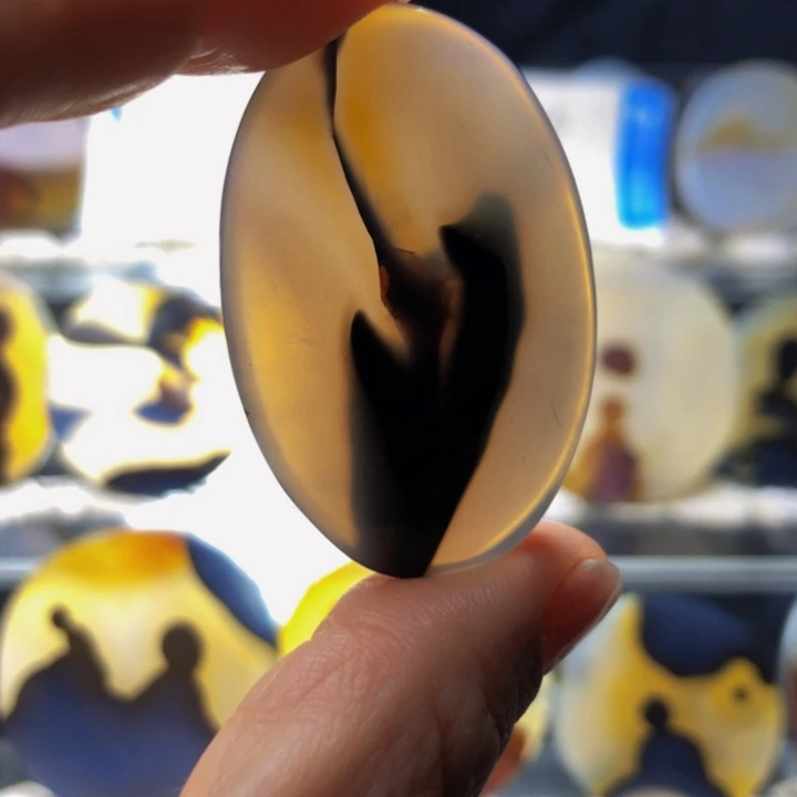 合金玛瑙/玉髓珠宝奇石60