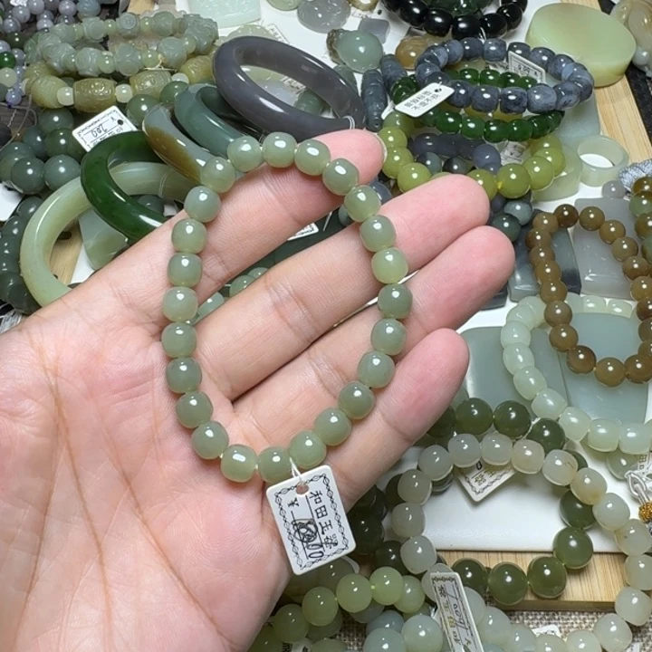 未镶嵌手串和田玉