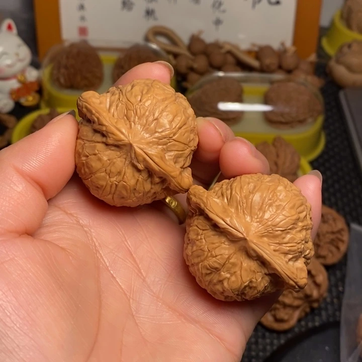 文玩核桃把件45南瓜