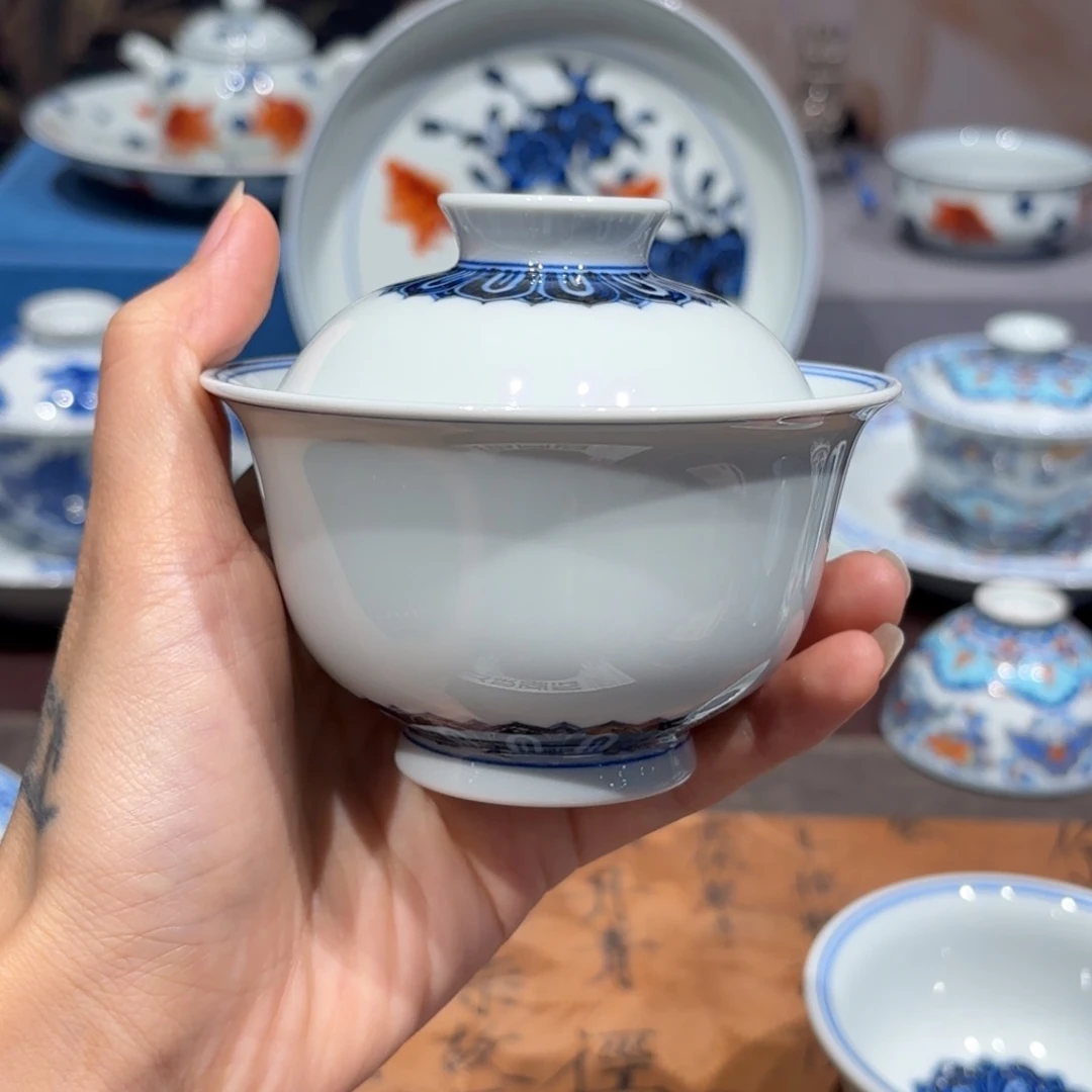 手工手绘陶瓷茶具