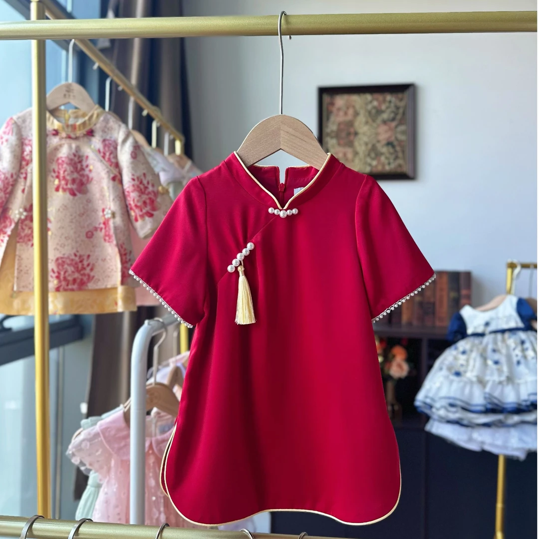 【特别福利！】女宝宝周岁礼服抓周服