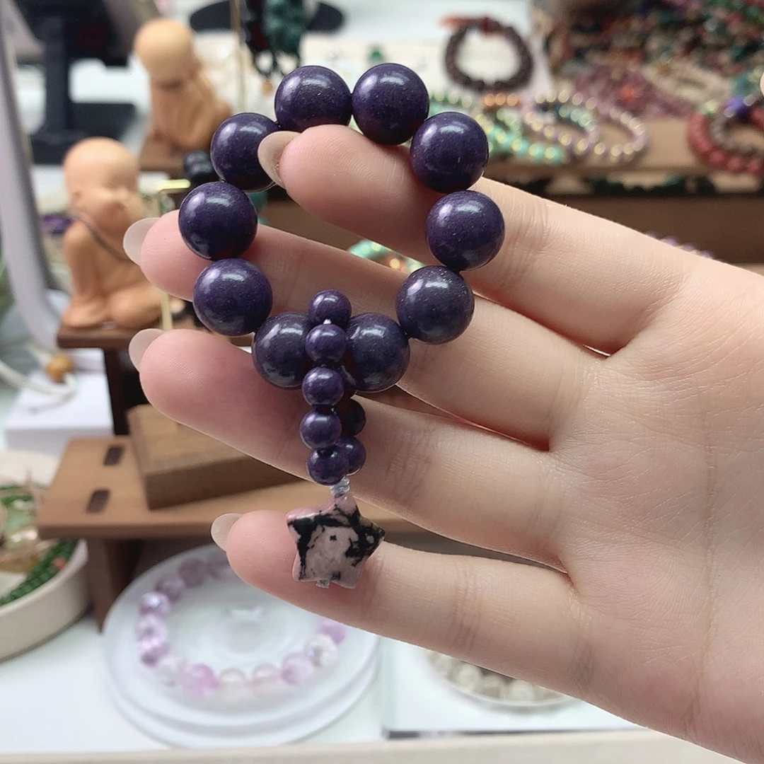 珠串紫气东来手捻 12mm