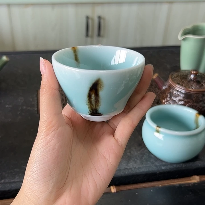 小米茶器龙泉青瓷