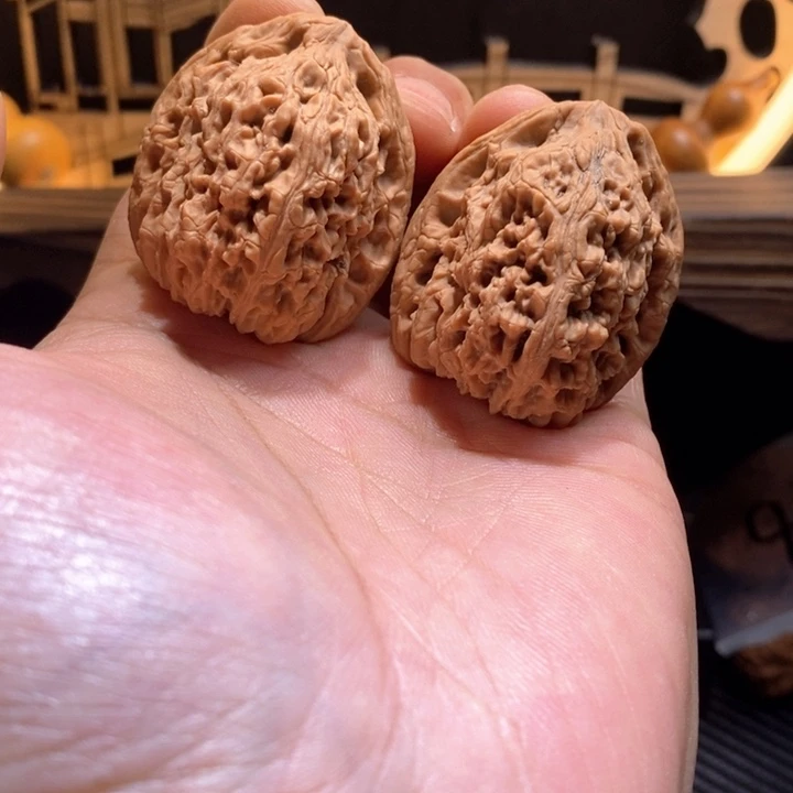 文玩核桃把件小**活37大高炮收藏707号