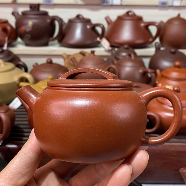茶壶紫砂微瑕处理一把