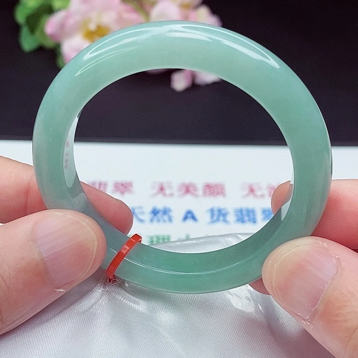 翡翠手镯未镶嵌50.8圈