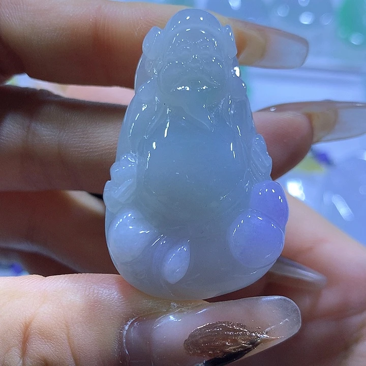 翡翠未镶嵌颈饰天然翡翠A货吊坠