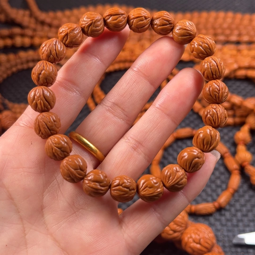 桃核手串Y12链接手串