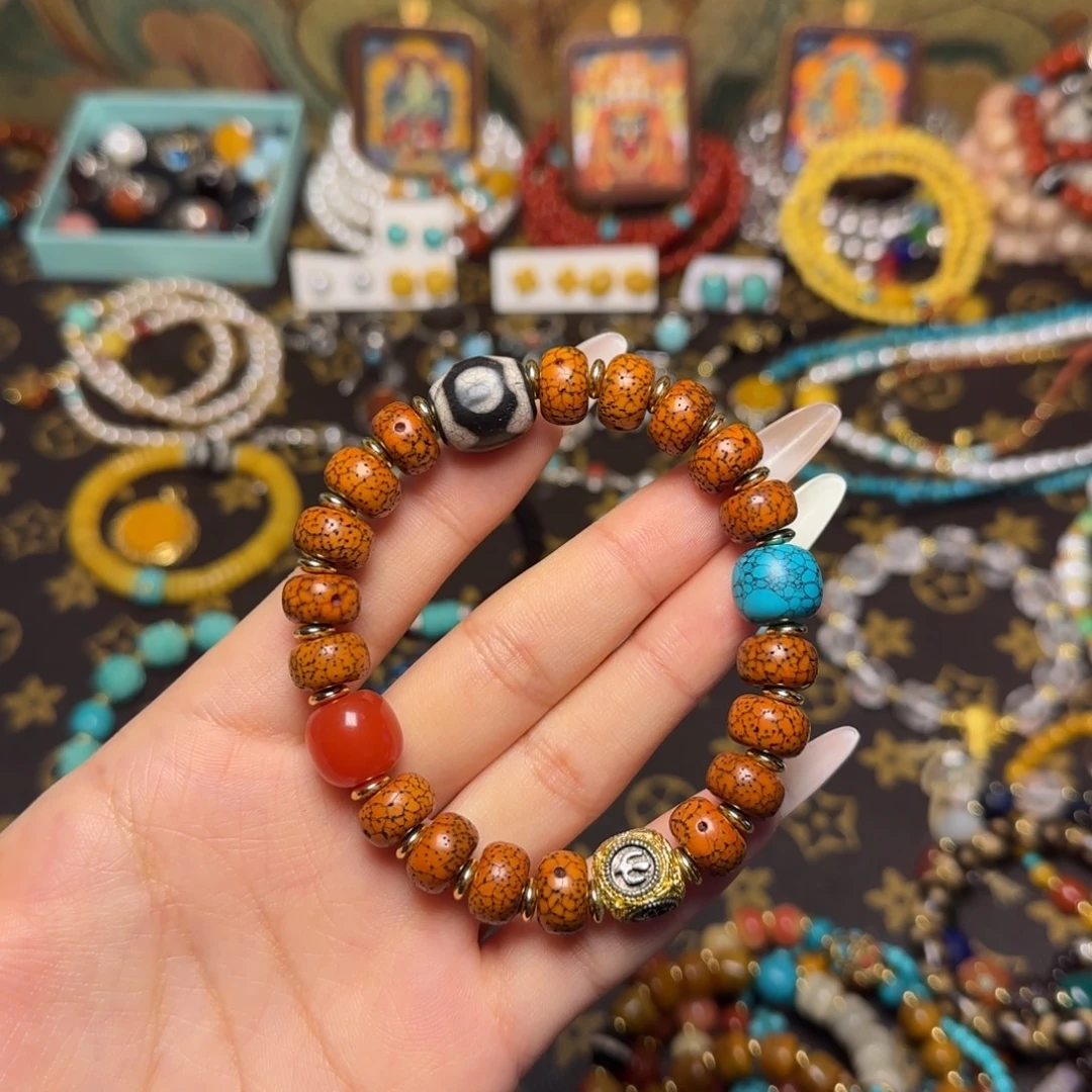 白玉菩提吊坠好看好看