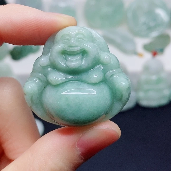 翡翠未镶嵌颈饰吊坠