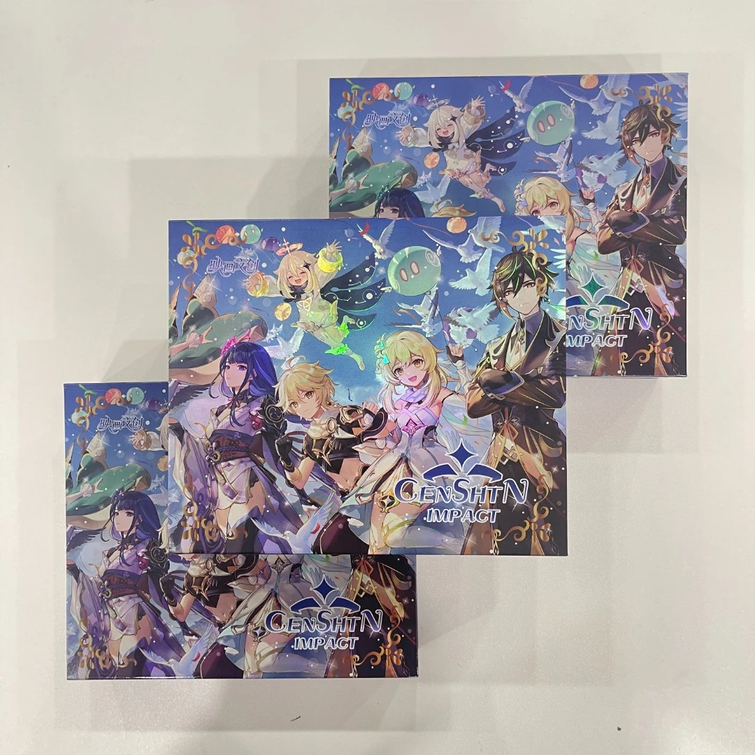 映画文创-原神《星穹祈愿》第一弹卡牌盲盒默认代拆！未成年禁止下单