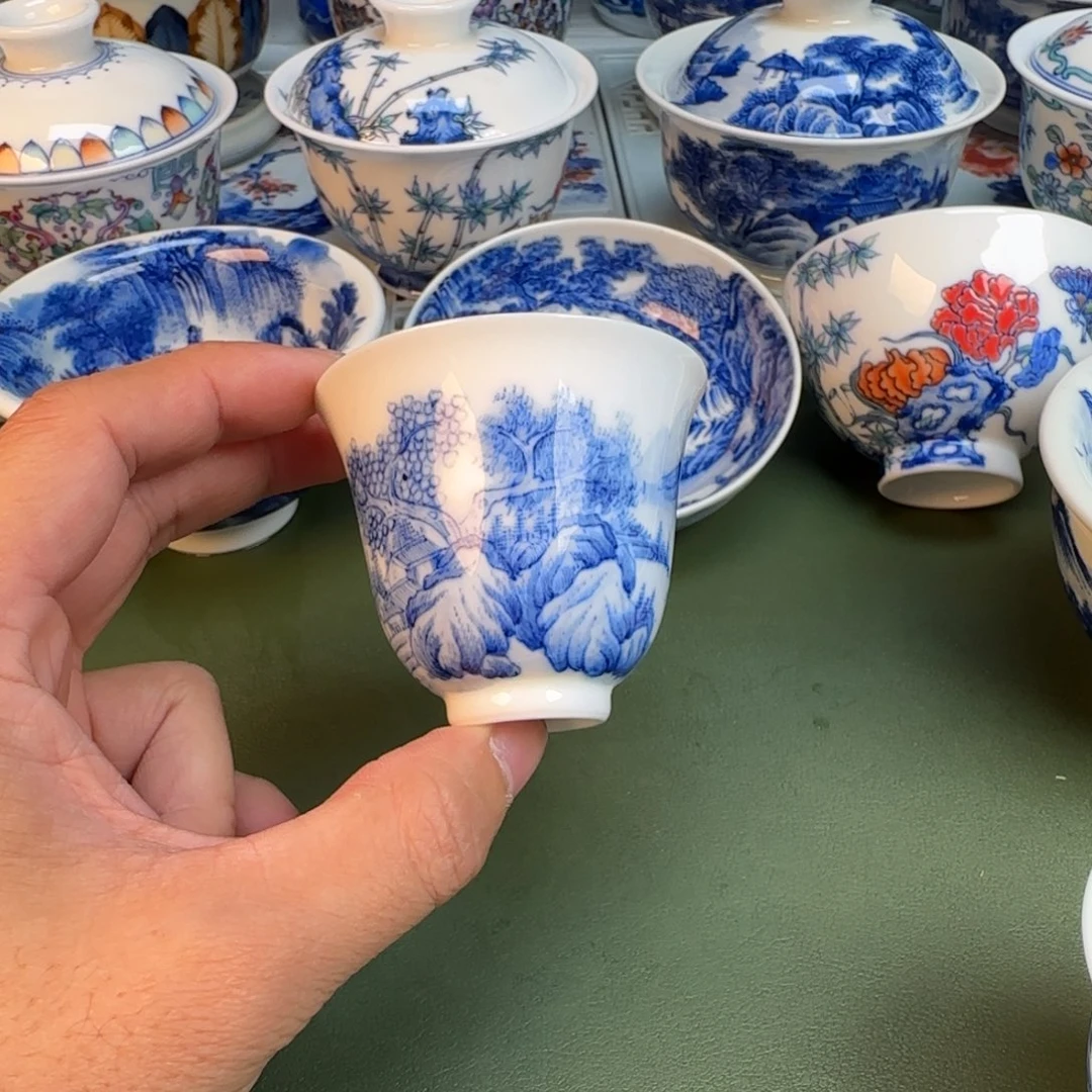 陶纯手工纯手绘茶具341