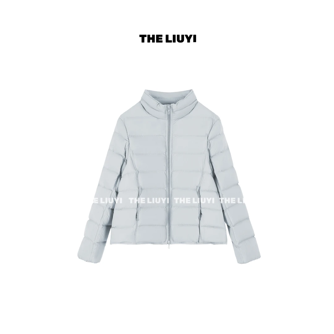 【LIUYI】立领排骨~90白鸭绒保暖羽绒服外套59191