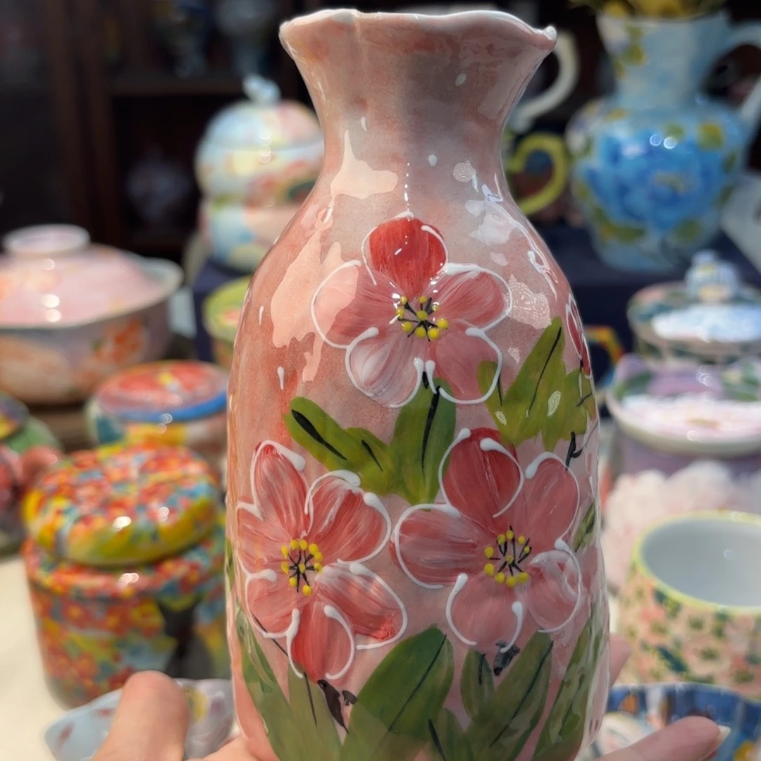 瓷片景德镇手绘高温釉下彩陶瓷茶具