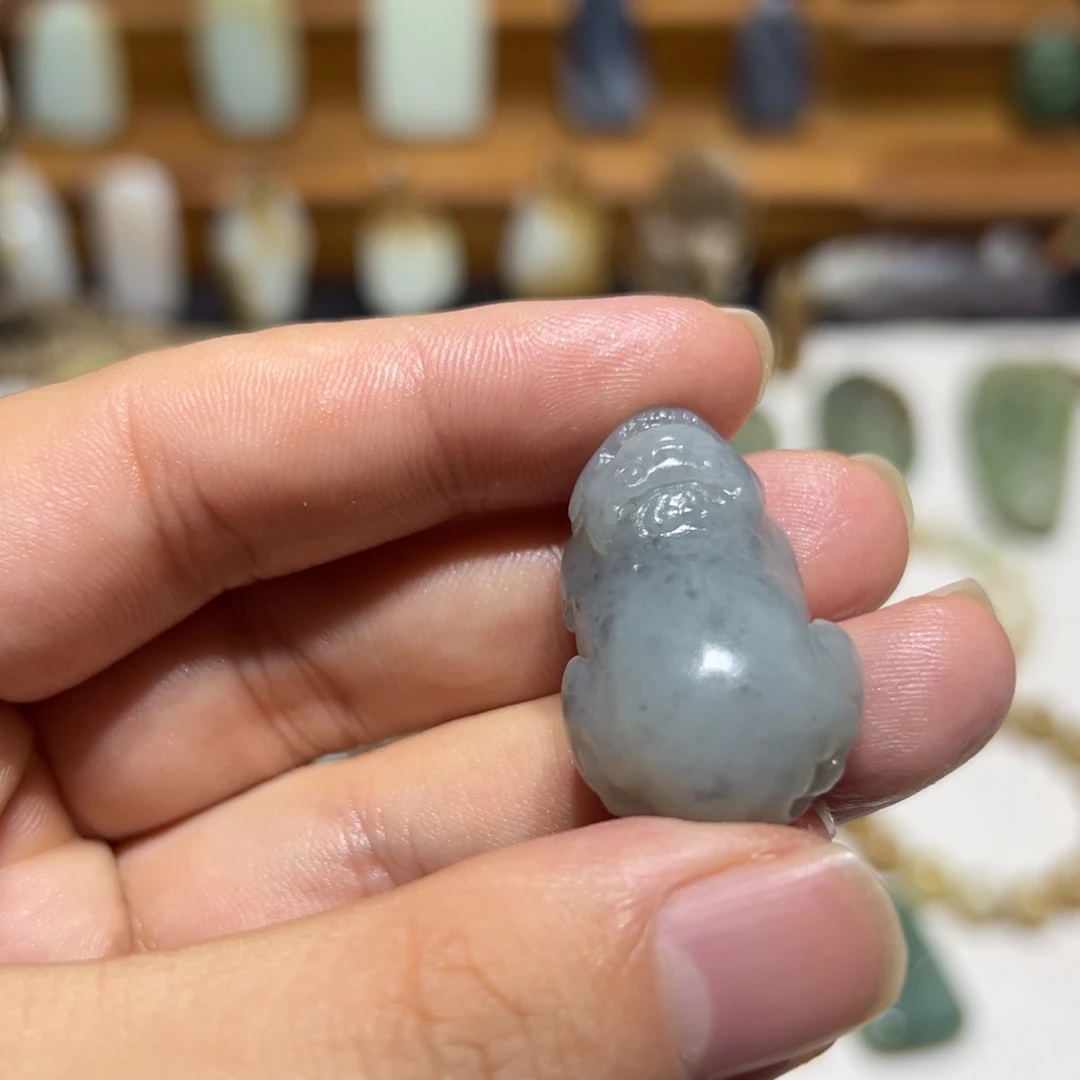 和田玉未镶嵌颈饰17