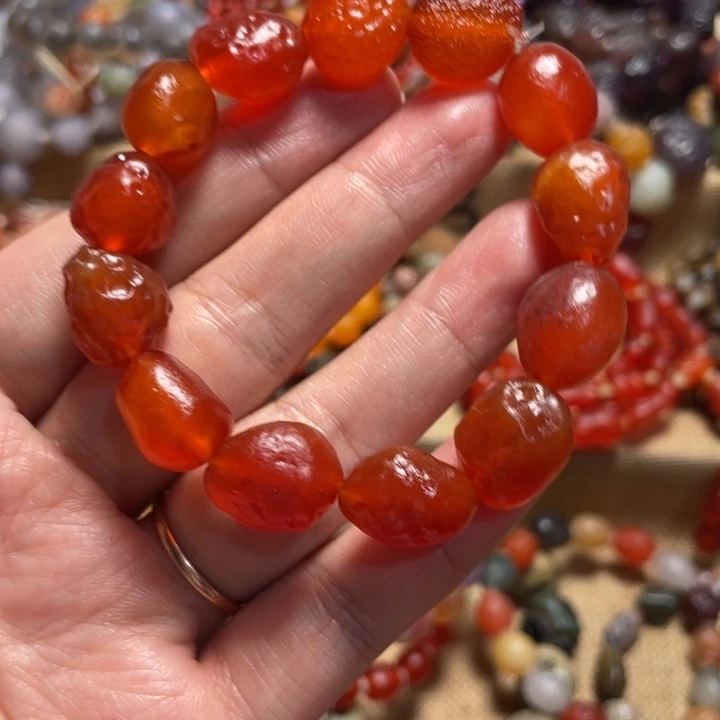 玛瑙/玉髓合金手链