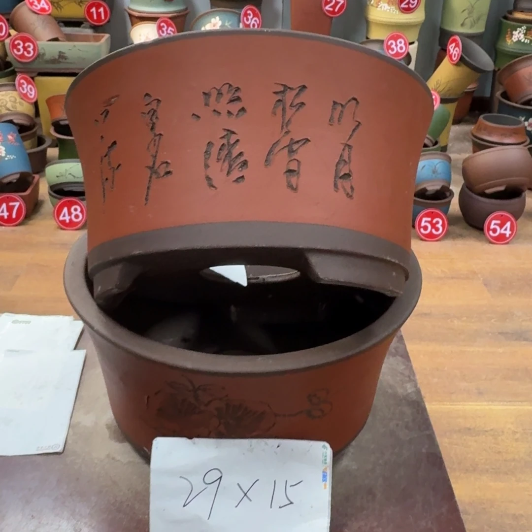 紫砂花盆破损包赔