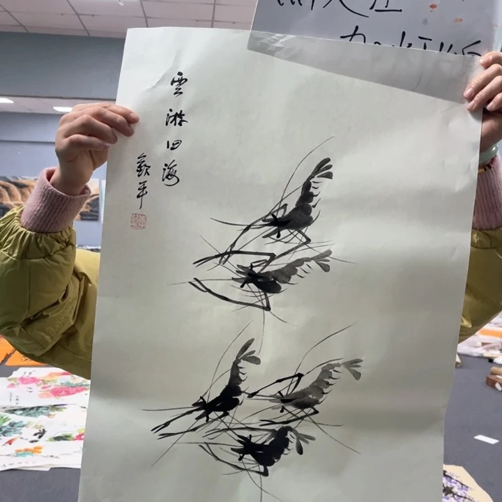 国画我的心好痛啊我的心真的好痛啊好