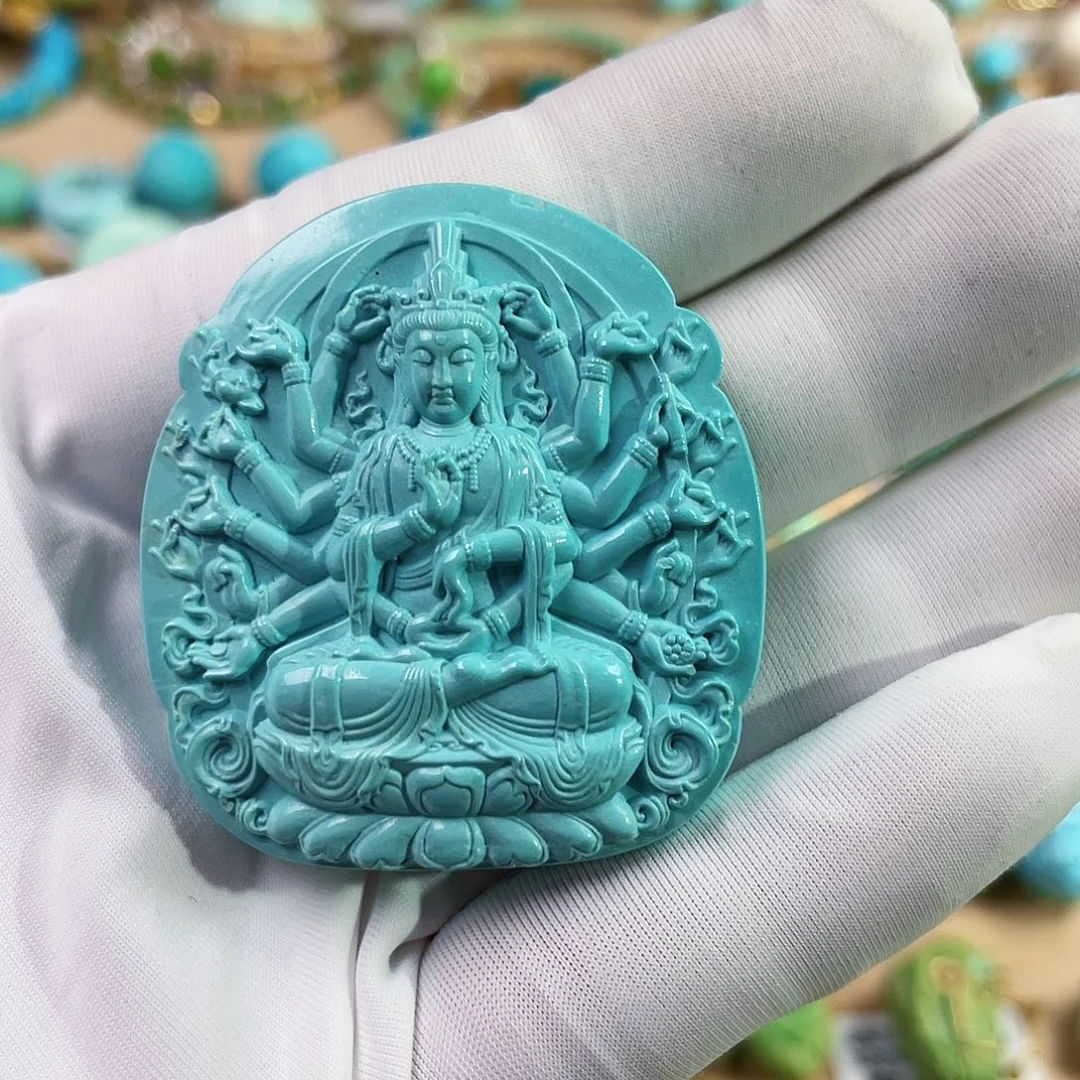 绿松石未镶嵌珠宝奇石