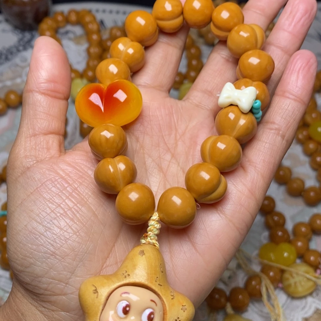 猴头核桃吊坠屁桃15加