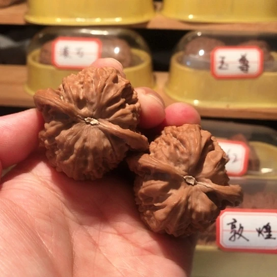 文玩核桃凹底龙公子