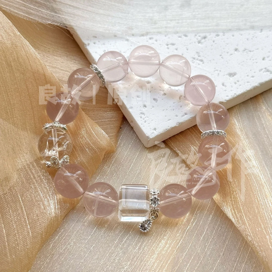 3003-【孤品过款链接】天然水晶禾木原创设计手链手串