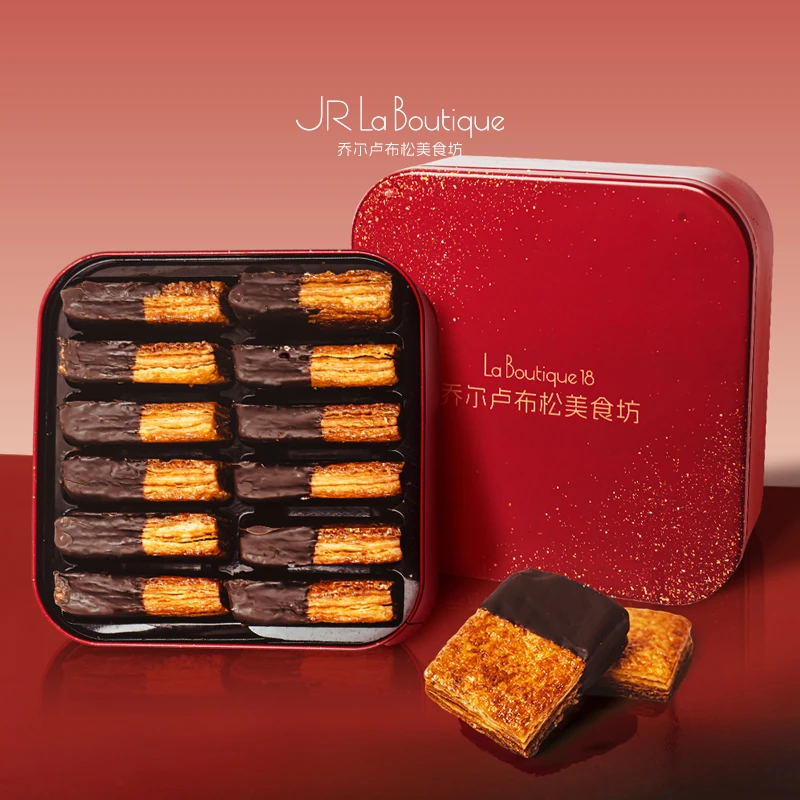JR乔尔卢布松拿破仑巧克力千层酥办公室下午茶零食伴手礼