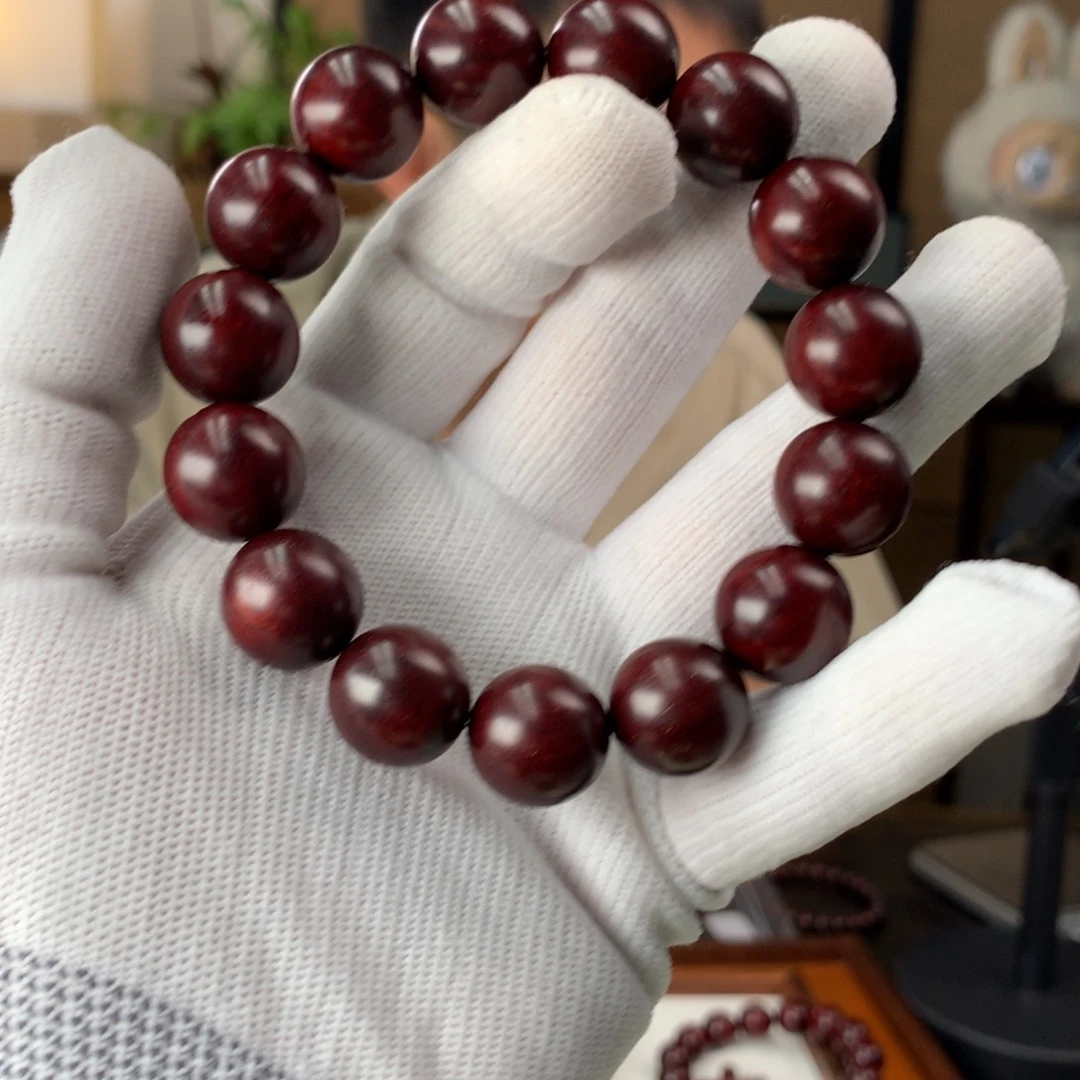 小叶紫檀手串/手链15mm印度小叶紫檀