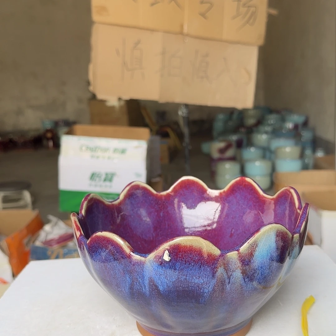 陶摆件郑家钧窑摆件微