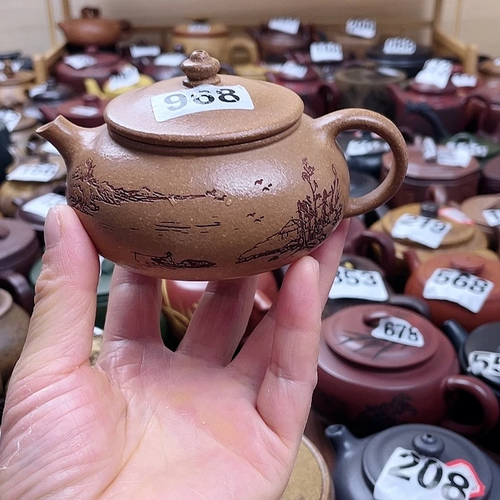旅***客茶壶紫砂微瑕紫砂