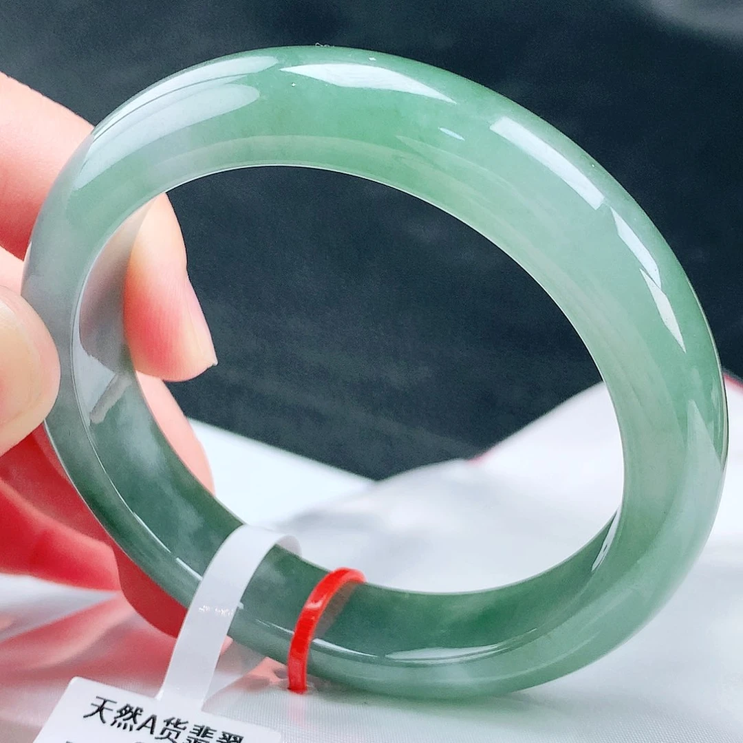 未镶嵌手镯翡翠57圈