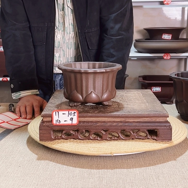 紫砂花盆紫砂花盆