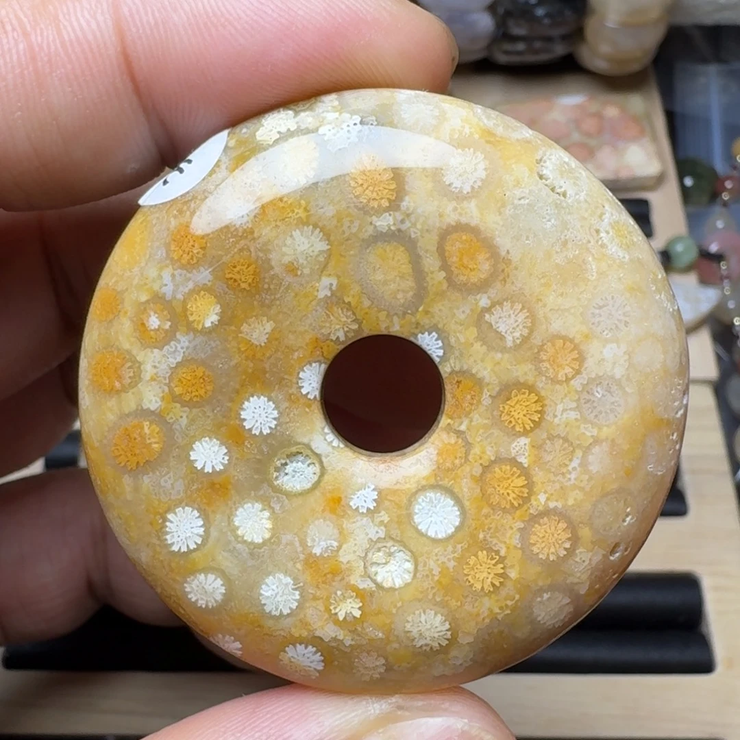 未镶嵌纯天然色有机玉石保真色硅化玉