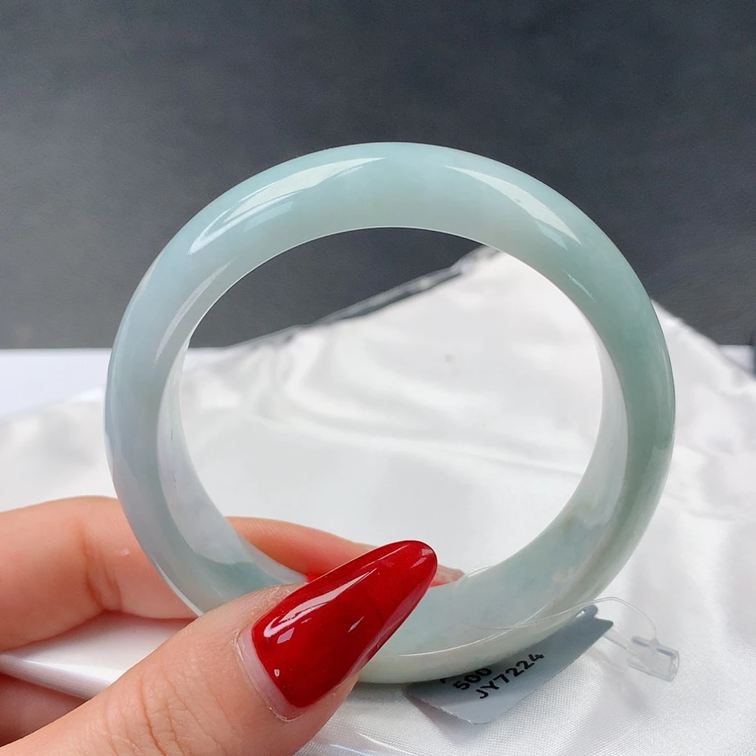 翡翠手镯未镶嵌11正53.6