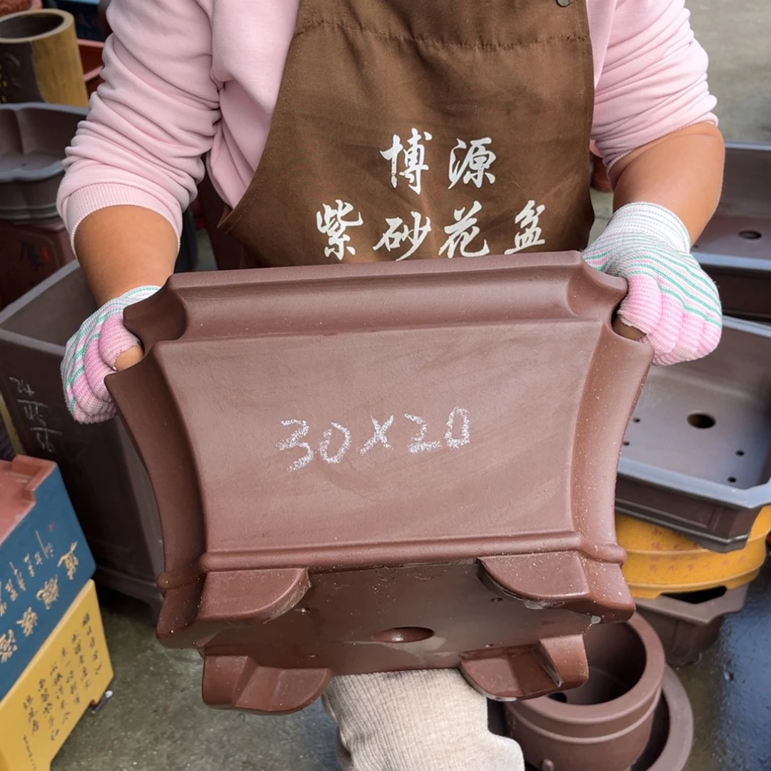 紫砂花盆盆景艺术
