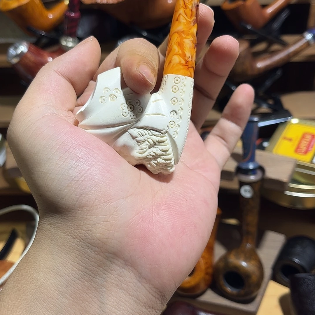 石楠木海泡石烟斗