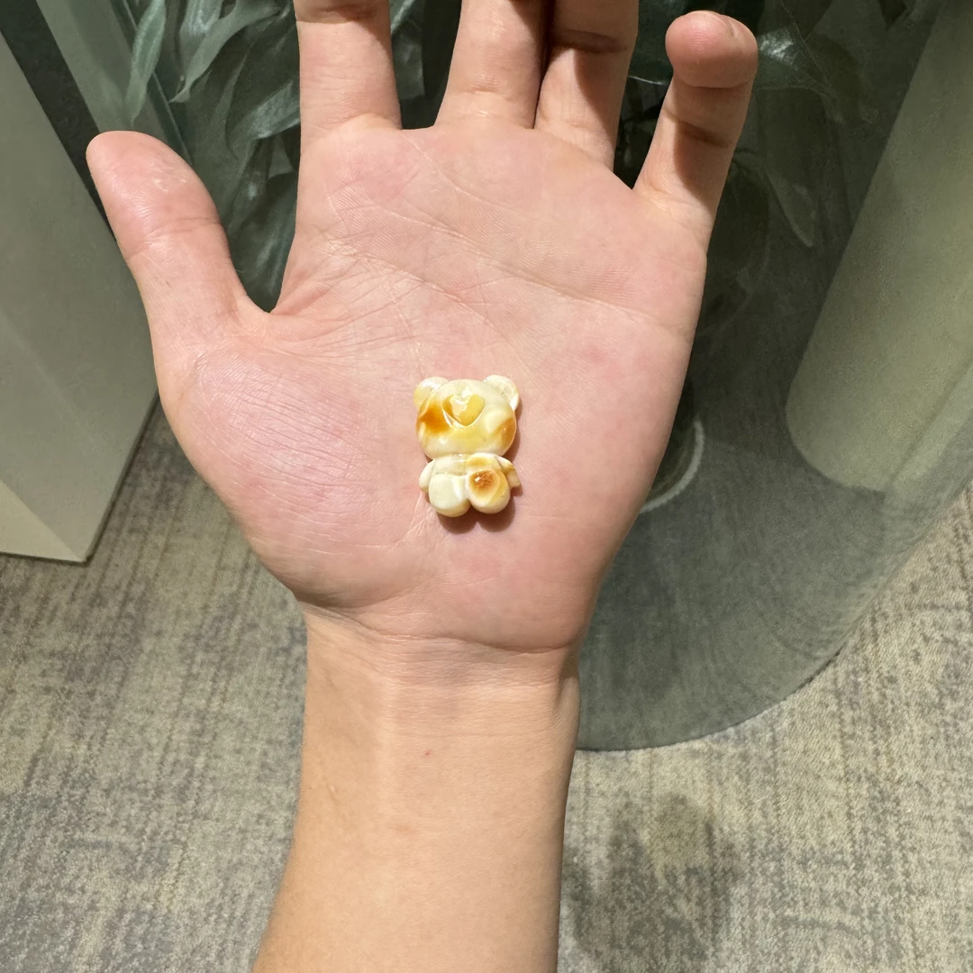 【铭舍】乌料萌版熊雕刻件（多样性发其一）1.11