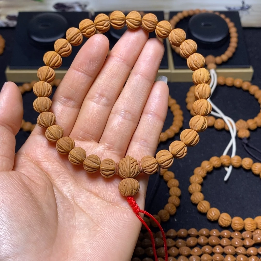 书***、手串桃核秦岭文玩桃核手串