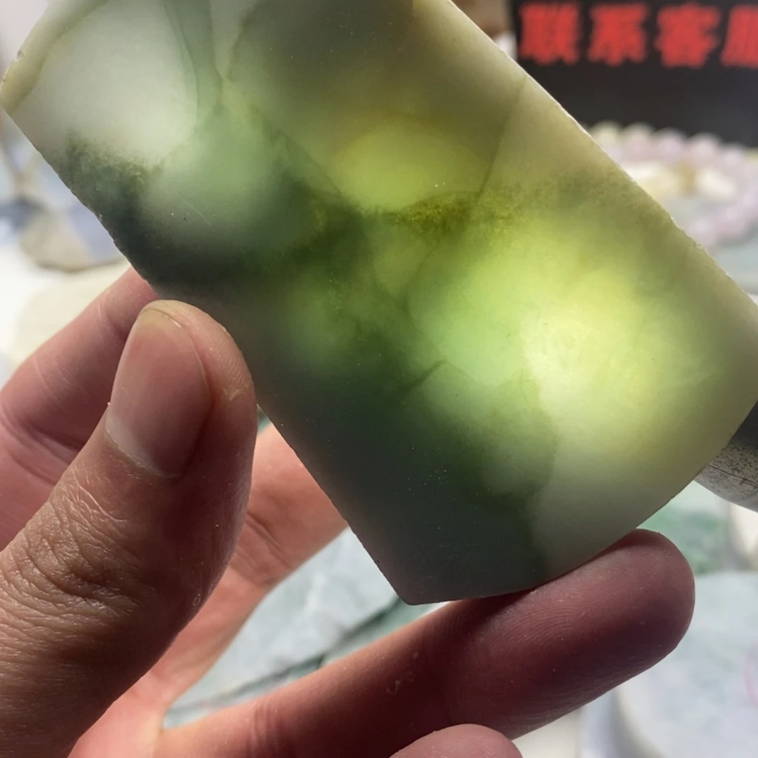 翡翠散珠天然缅甸翡翠a货66