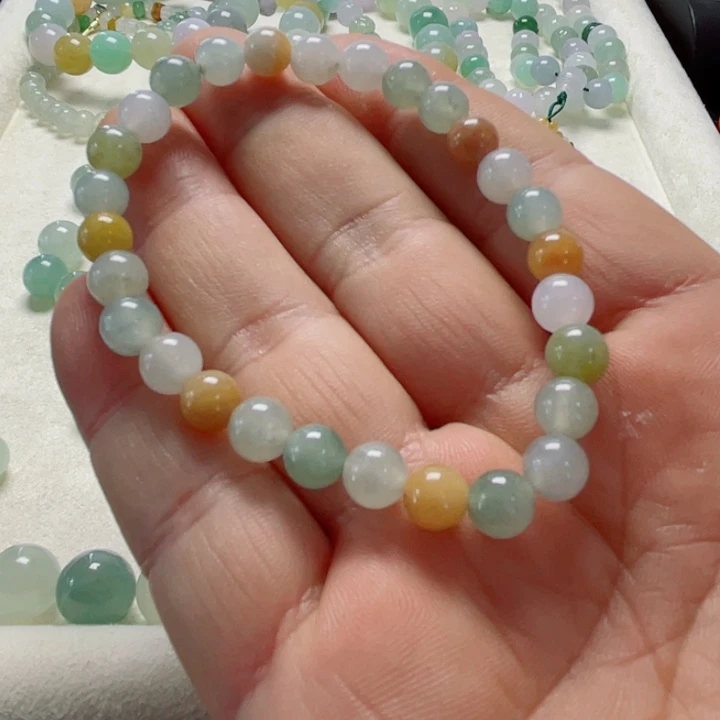 翡翠未镶嵌颈饰天然缅甸翡翠A货