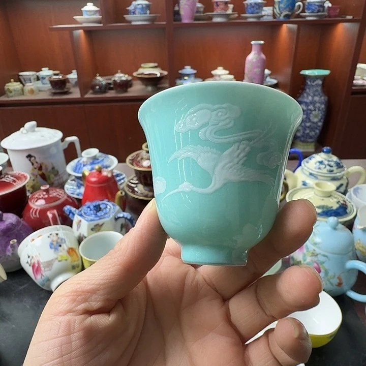 摆件景德镇陶瓷老厂瓷67