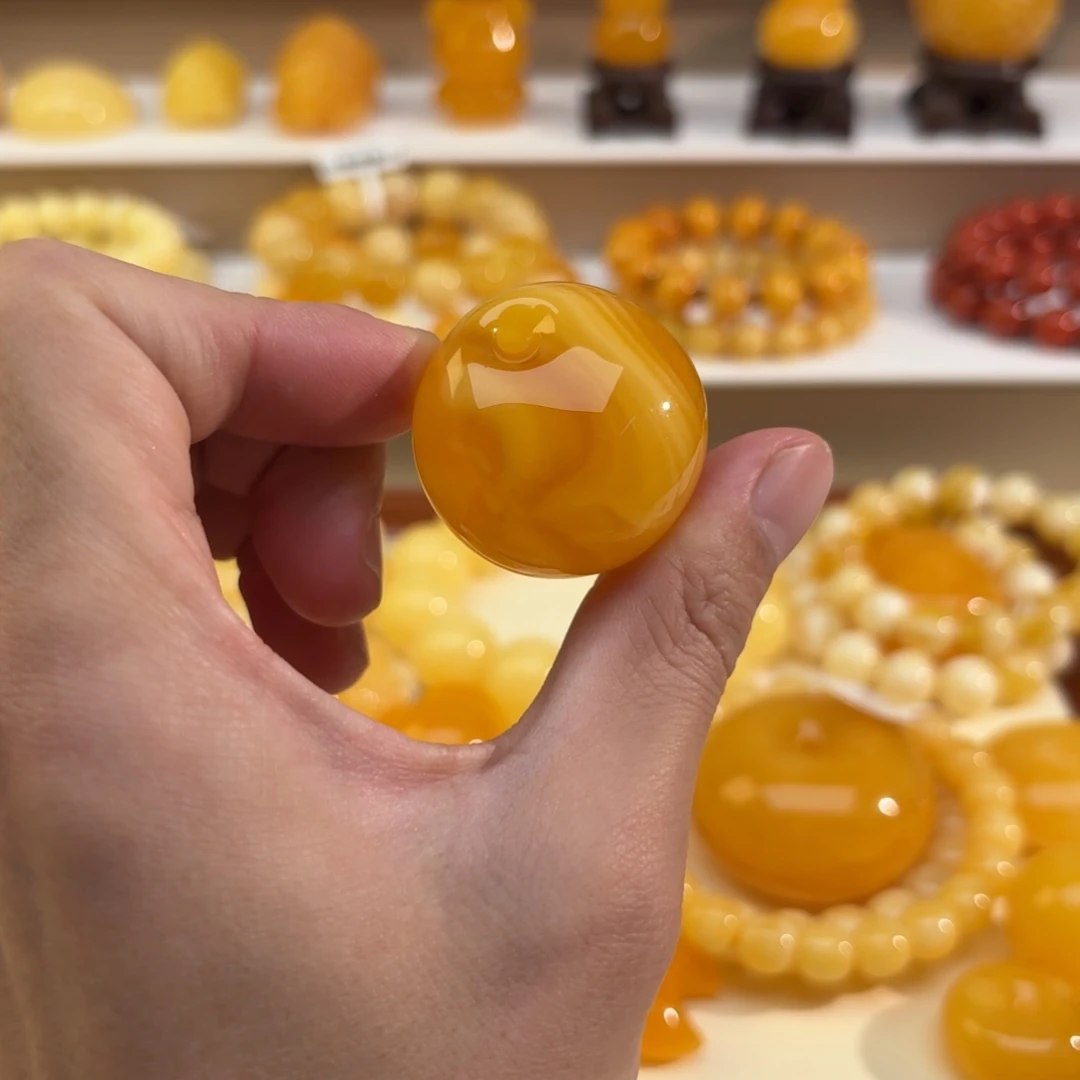 琥珀未镶嵌裸石琥珀蜜蜡