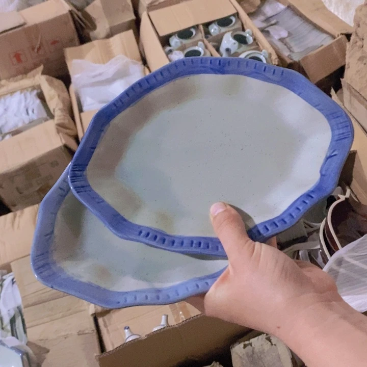 摆件陶瓷盘子碗摆件都有