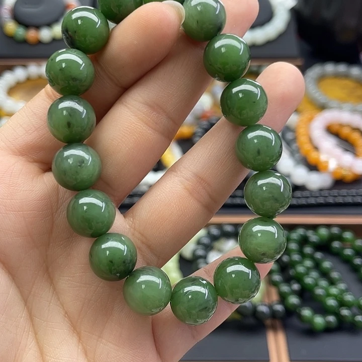 和田玉未镶嵌手串